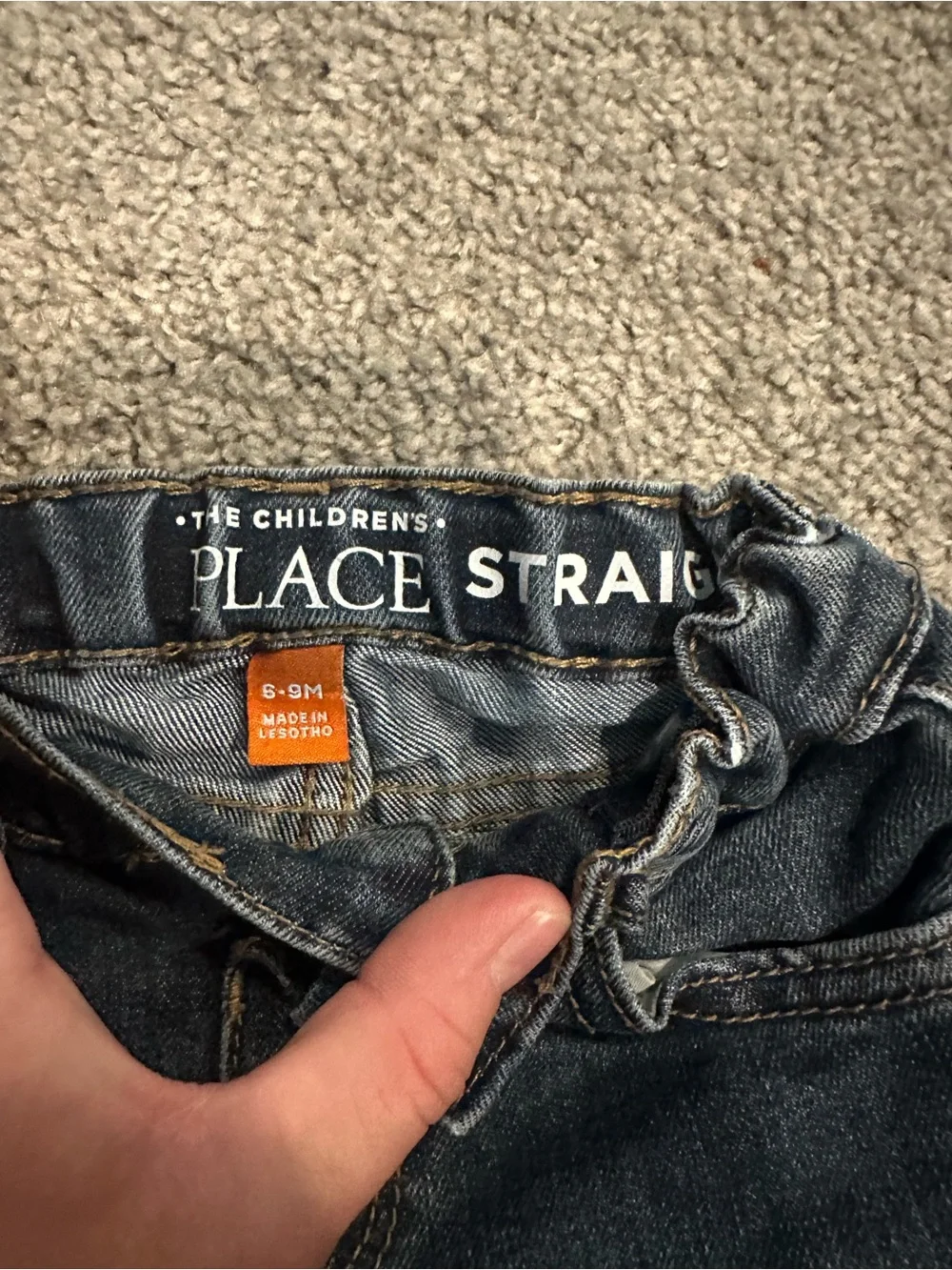 BUNDLE OF 3! The Children's Place Dark Blue Toddler Straight Denim Jeans